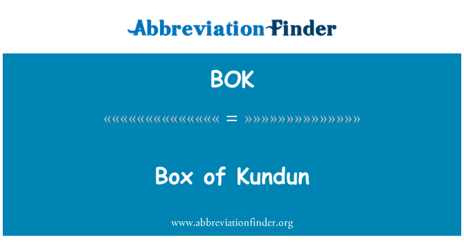 BOK: Box of Kundun