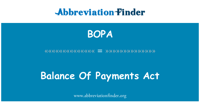 BOPA: Peman de balans Sur