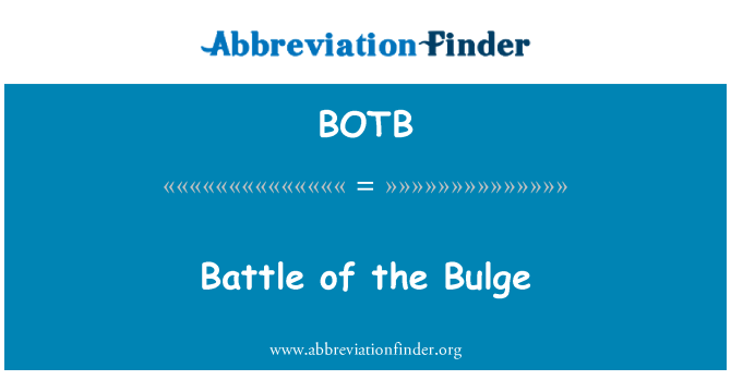 BOTB: Batalla de les Ardenes