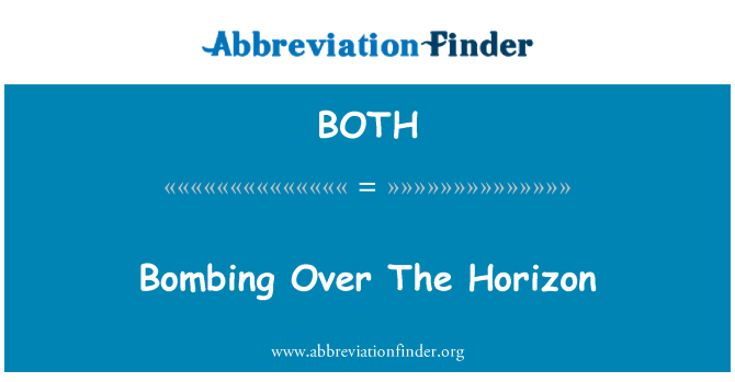 BOTH: Bombardeig sobre l'horitzó