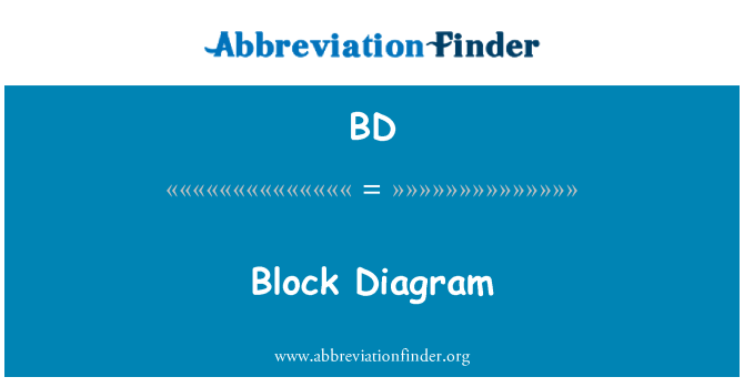 BD: Dijagramma tal-blokka