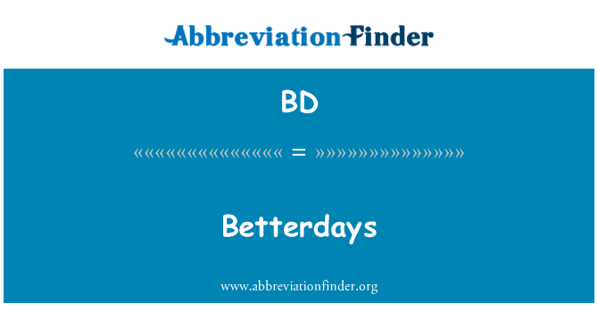 BD: Betterdays