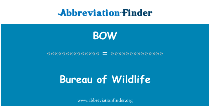 BOW: Prezidija Wildlife