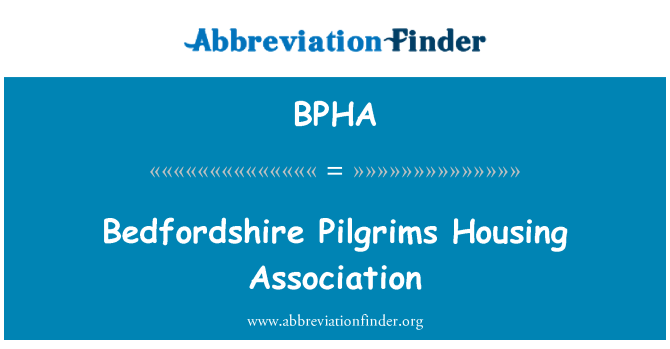 BPHA: Bedfordshire pilgrimme Boligforening