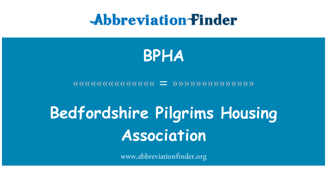 BPHA: Bedfordshire Pilger Wohnungsbaugenossenschaft