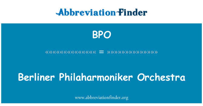 BPO: Okès Philaharmoniker Berliner