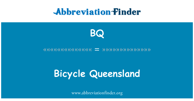 BQ: كوينزلاند دراجات