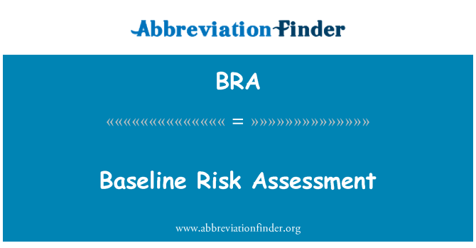 BRA: Base Risk evalyasyon