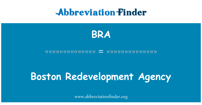 BRA: Boston sanace agentura