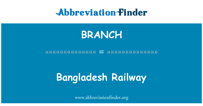 BRANCH: Bangladèch Fer