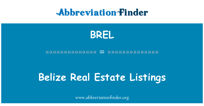 BREL: Beliz imobilye Annonces
