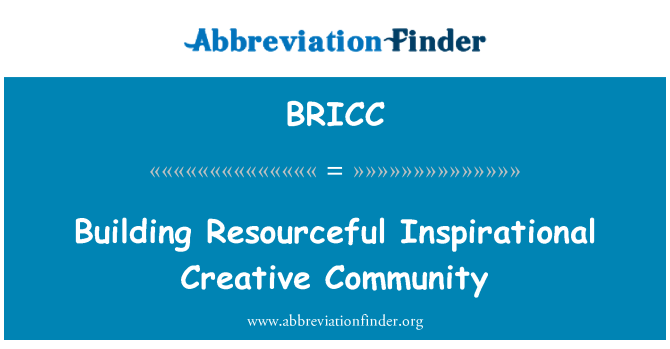 BRICC: Xây dựng tháo vát cảm hứng sáng tạo cộng đồng