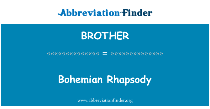BROTHER: Bohemian Rhapsody