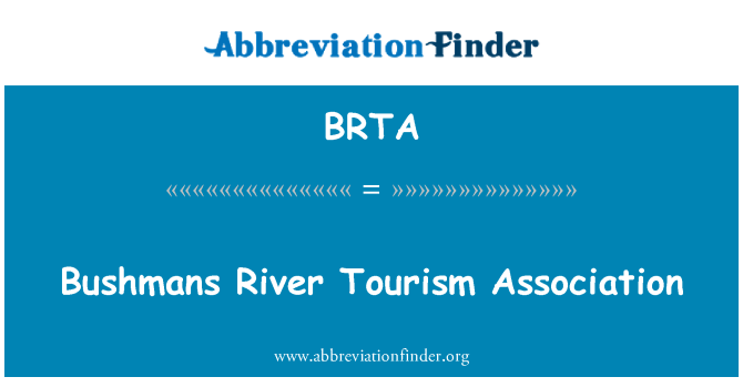 BRTA: Bushmans River Tourism Association