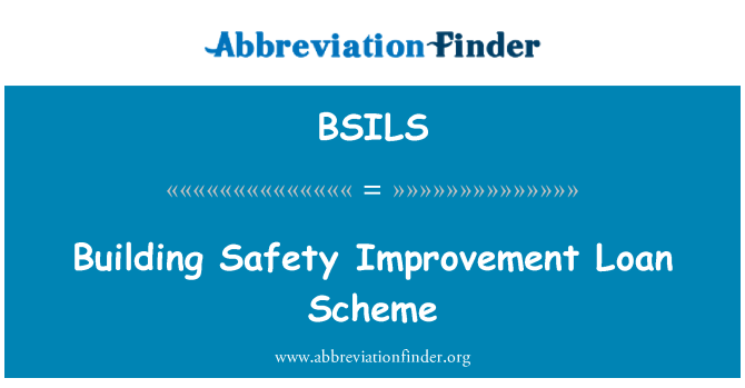 BSILS: Piano di sviluppo di sicurezza miglioramento prestito