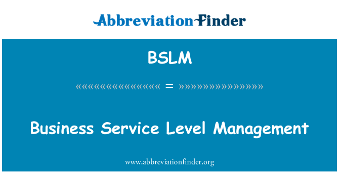 BSLM: Gestion kiyè biznis sèvis