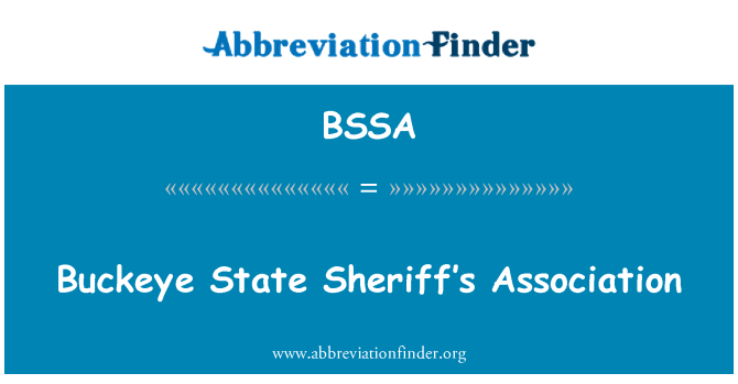 BSSA: Associació del xèrif Buckeye State