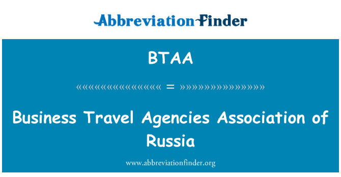 BTAA: Asociación de agencias de viajes de negocios de Rusia
