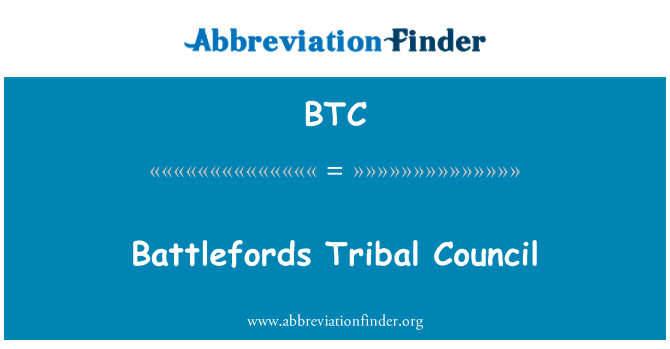 BTC: Battlefords Tribal Council