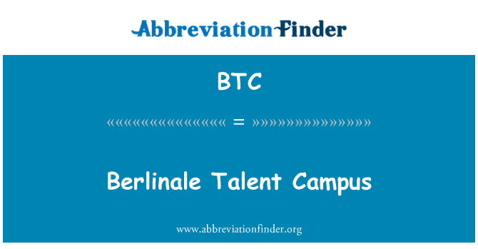 BTC: Berlinale Talent Campus