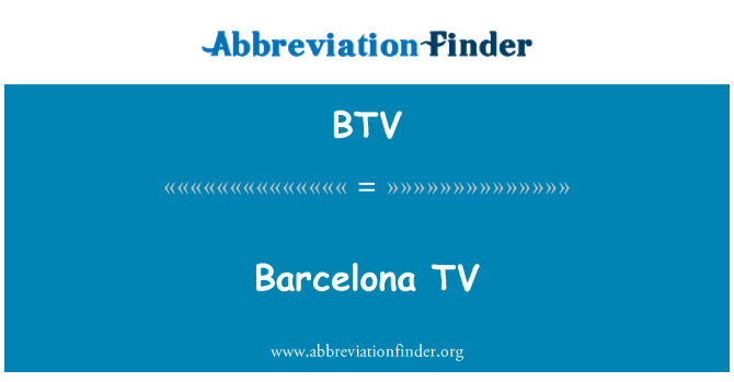 BTV: Barcelona TV
