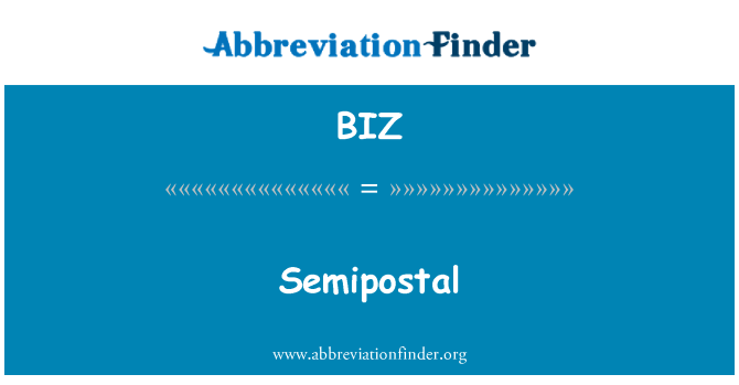 BIZ: Semipostal
