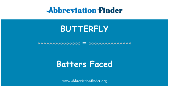 BUTTERFLY: Batters te fè fas a
