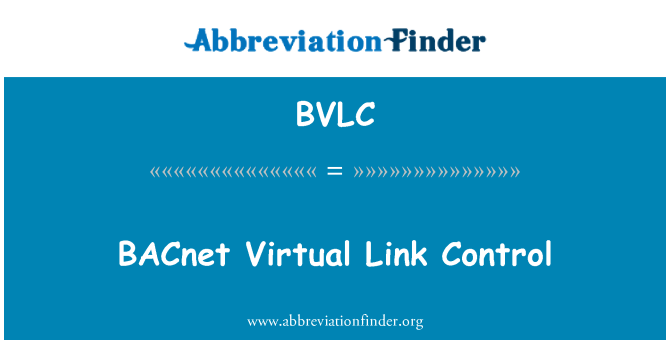 BVLC: BACnet Virtuel lyen kontwòl