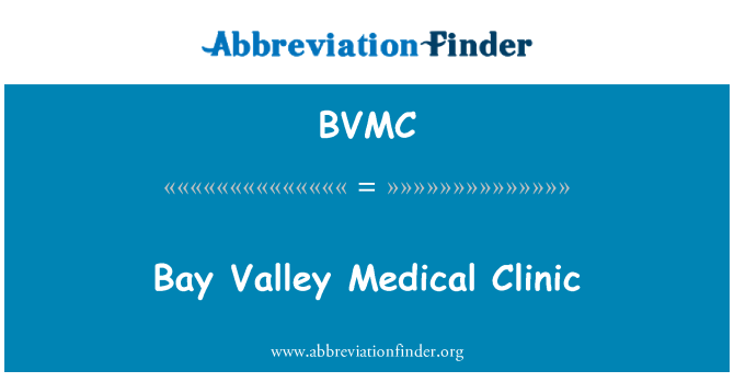 BVMC: Medische kliniek van de baai Valley