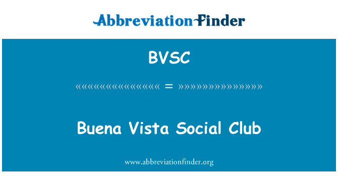 BVSC: النادي الاجتماعي بوينا فيستا