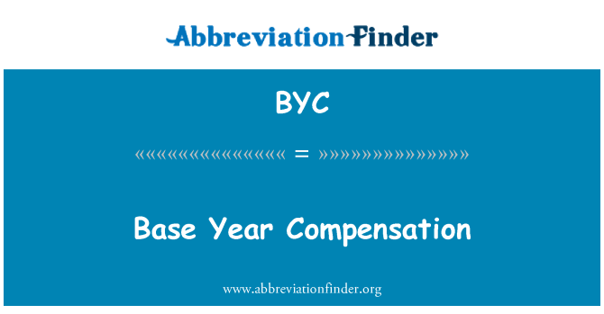 BYC: Base Year Compensation