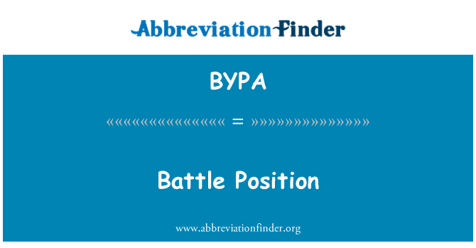 BYPA: Pozisyon batay