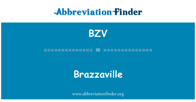 BZV: Brazzaville