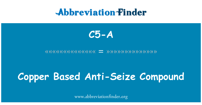 C5-A: Copr seiliedig cyfansawdd gwrth-atafaelu