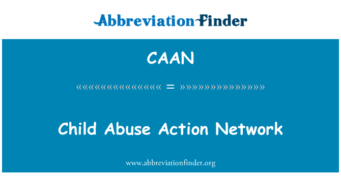 CAAN: ילד התעללות Action Network