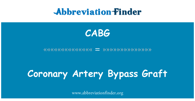 CABG: Graft Bypass arteri koroner