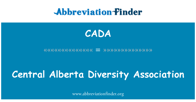 CADA: Centrālā Alberta daudzveidību asociācija