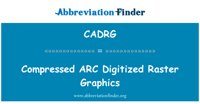CADRG: ARC terkompresi Digitized Raster Graphics