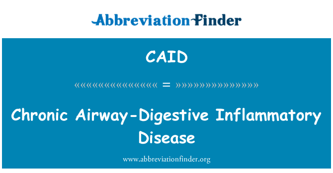 CAID: Ki la lontan maladi Maladies Airway-dijesyon