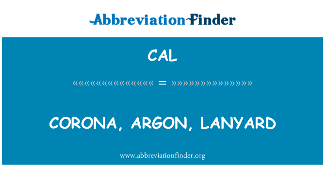 CAL: CORONA, AGON, LONGE