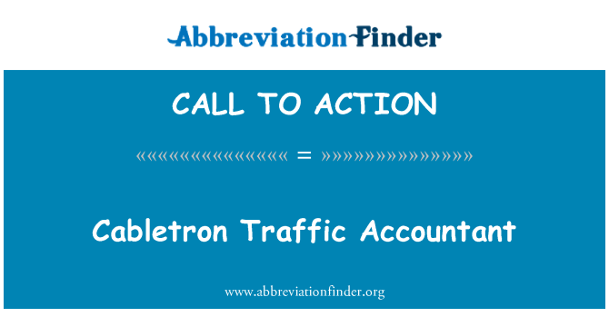 CALL TO ACTION: Cabletron 交通會計