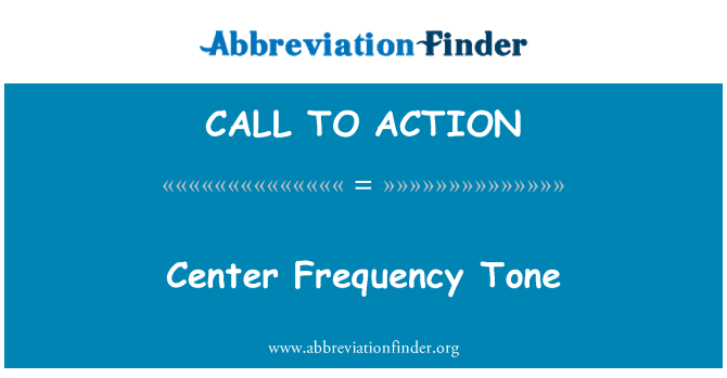 CALL TO ACTION: Zentrum Ton