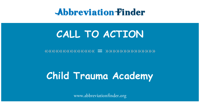CALL TO ACTION: Kanak-kanak Trauma Akademi