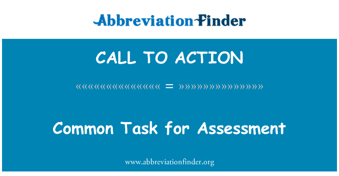 CALL TO ACTION: Felles oppgave for vurdering