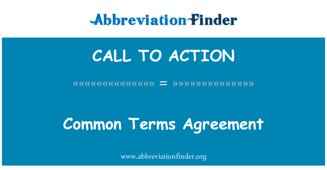 CALL TO ACTION: Biasa terma-terma Perjanjian