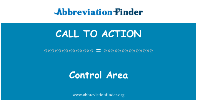 CALL TO ACTION: Kontrolní oblast