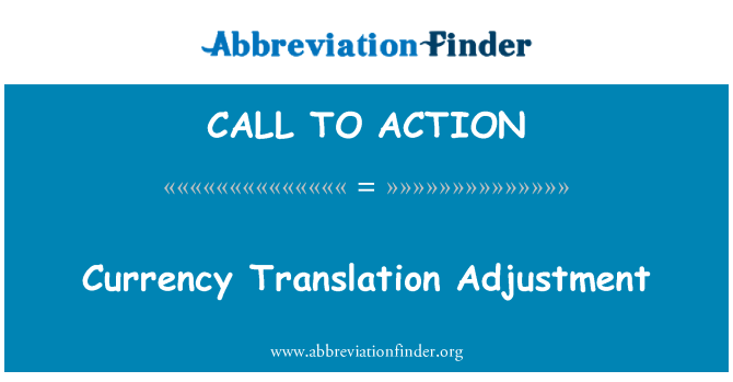 CALL TO ACTION: 貨幣轉換調整
