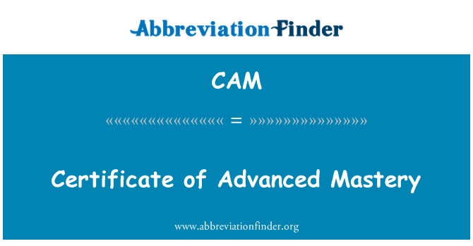 CAM: उन्नत स्वामित्व का प्रमाण पत्र