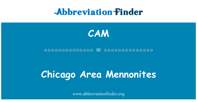 CAM: Chicago oblasti mennonitů