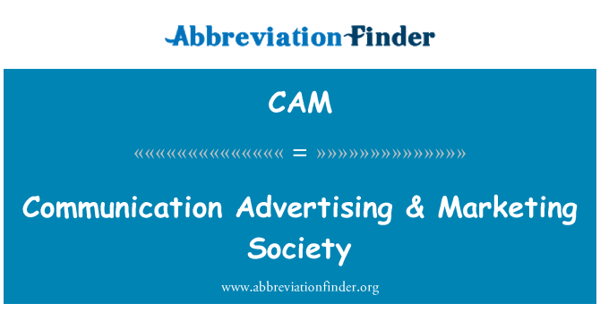 CAM: Comunicación publicidad & sociedad de Marketing